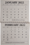 Small Flip Calendar 2022